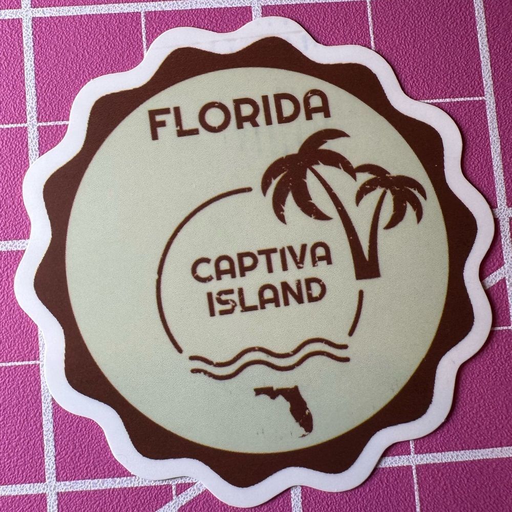 💜13/$13 +Bundle Sticker Sale | Travel Florida Waterproof Sticker